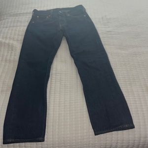 I am selling the Levi’s navy blue 501 size W29 L30